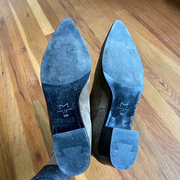 Marc Fisher LTD Yommi Chelsea Bootie Taupe 8.5 - Picture 8 of 8
